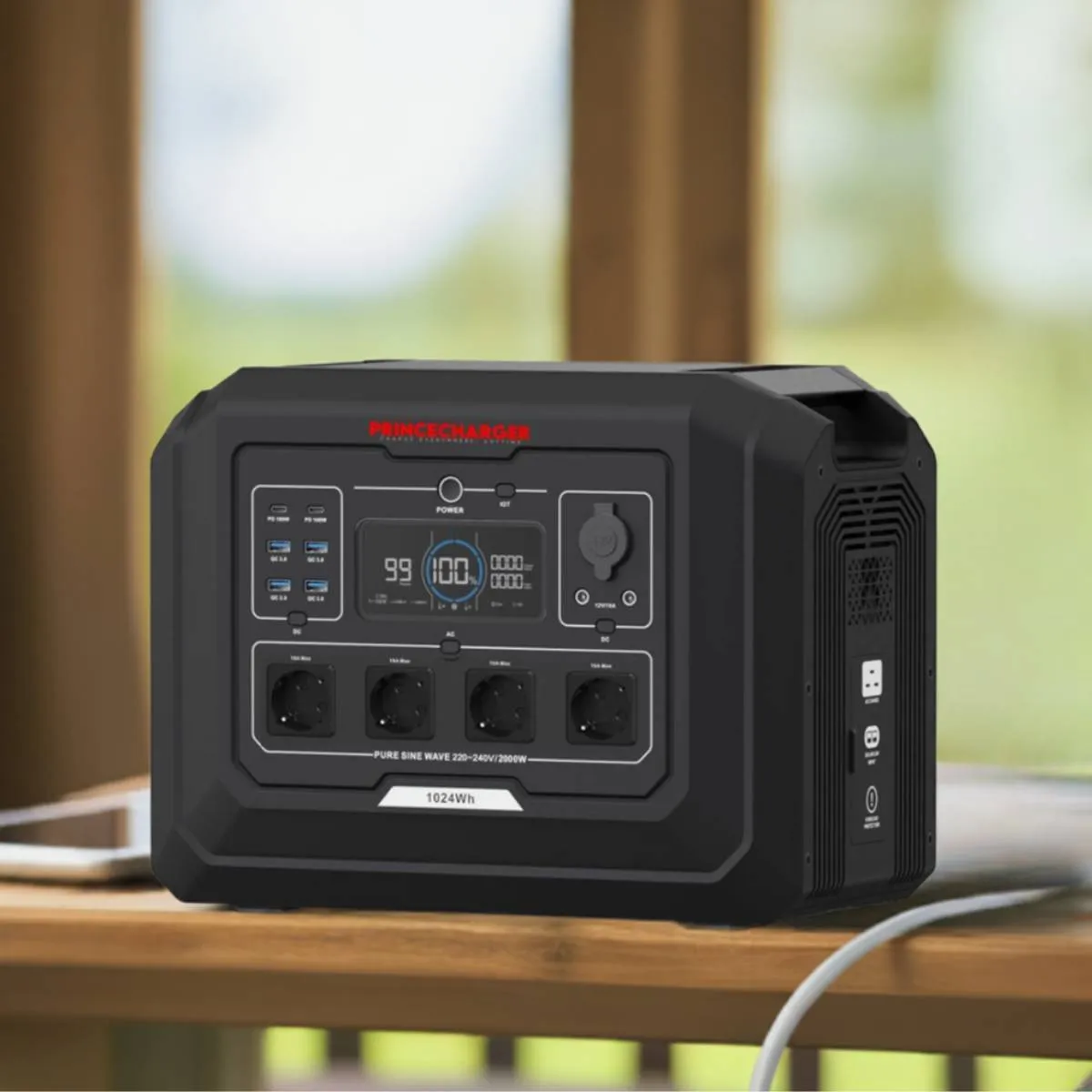 PrinceCharger PPS-2000W powerstation 1024Wh 2000W