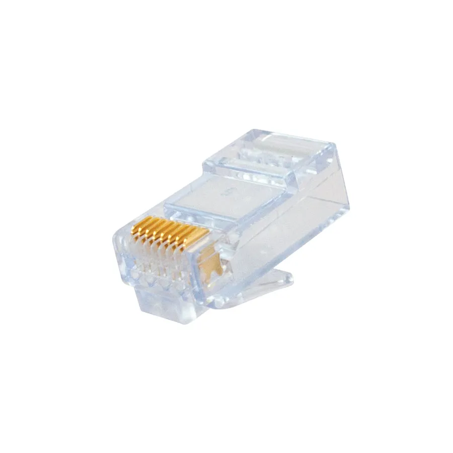 Simply45 106 Cat6 RJ45 stik 100 stk til massiv kabel