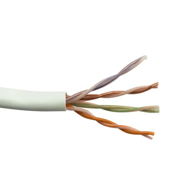 Simply45 CAT5E-P-WT netværkskabel plenum hvid 305m