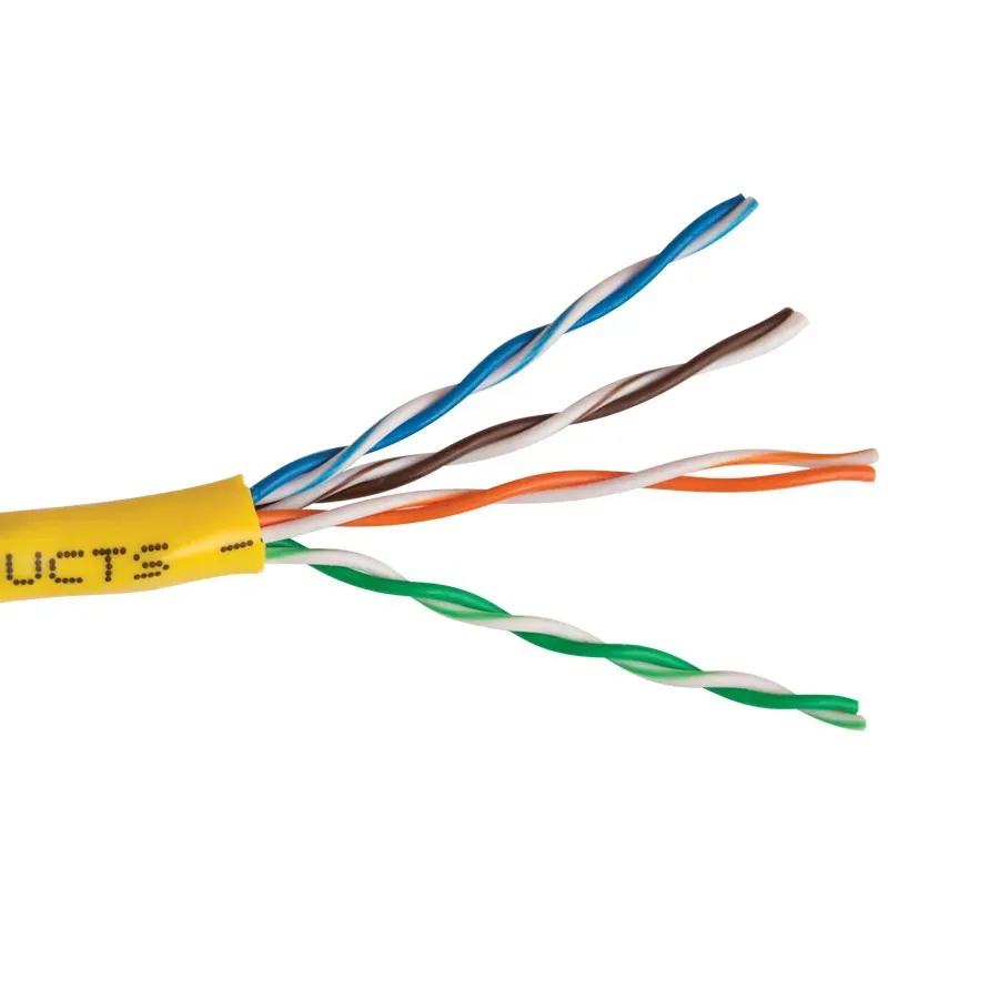 Simply45 CAT5E-YL netkabel gul 305m riser
