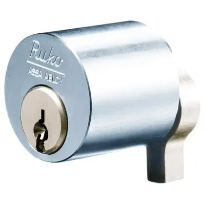 EL-Grossisten RB2608 låsecylinder krom 2 stk