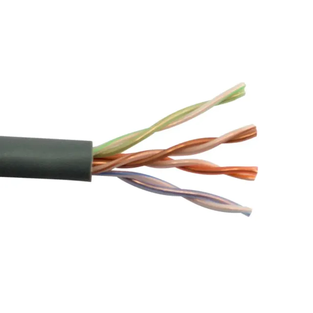 Simply45 CAT5E-P-GY plenum netkabel grå 305 m