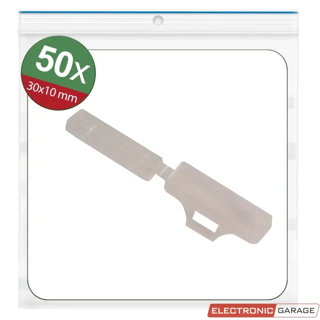Electronic Garage EG 23CA250 kabelmarkering 50stk transparent 3cm