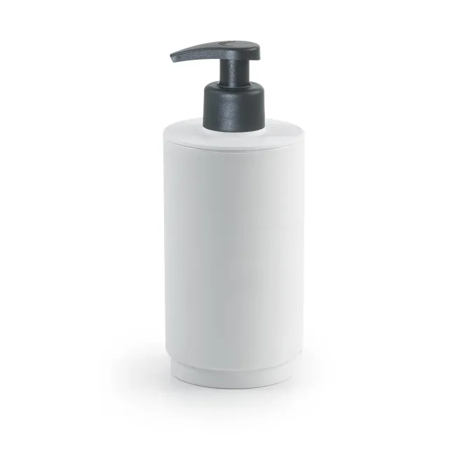Hefe Sharon sæbedispenser hvid mat sort pumpe