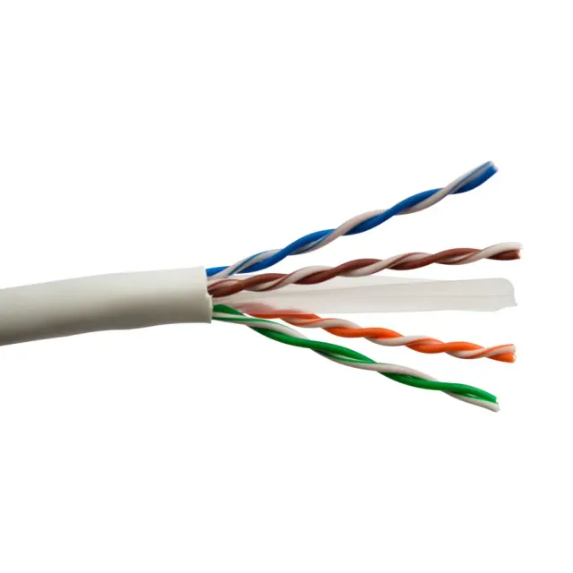 Simply45 Installer Series Cat6 installationskabel hvid 305m