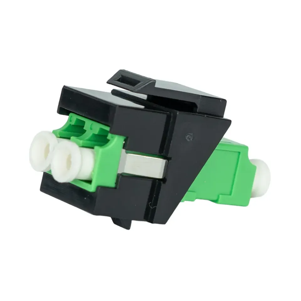 Simply45 LC/APC keystone fiberudtag singlemode grøn