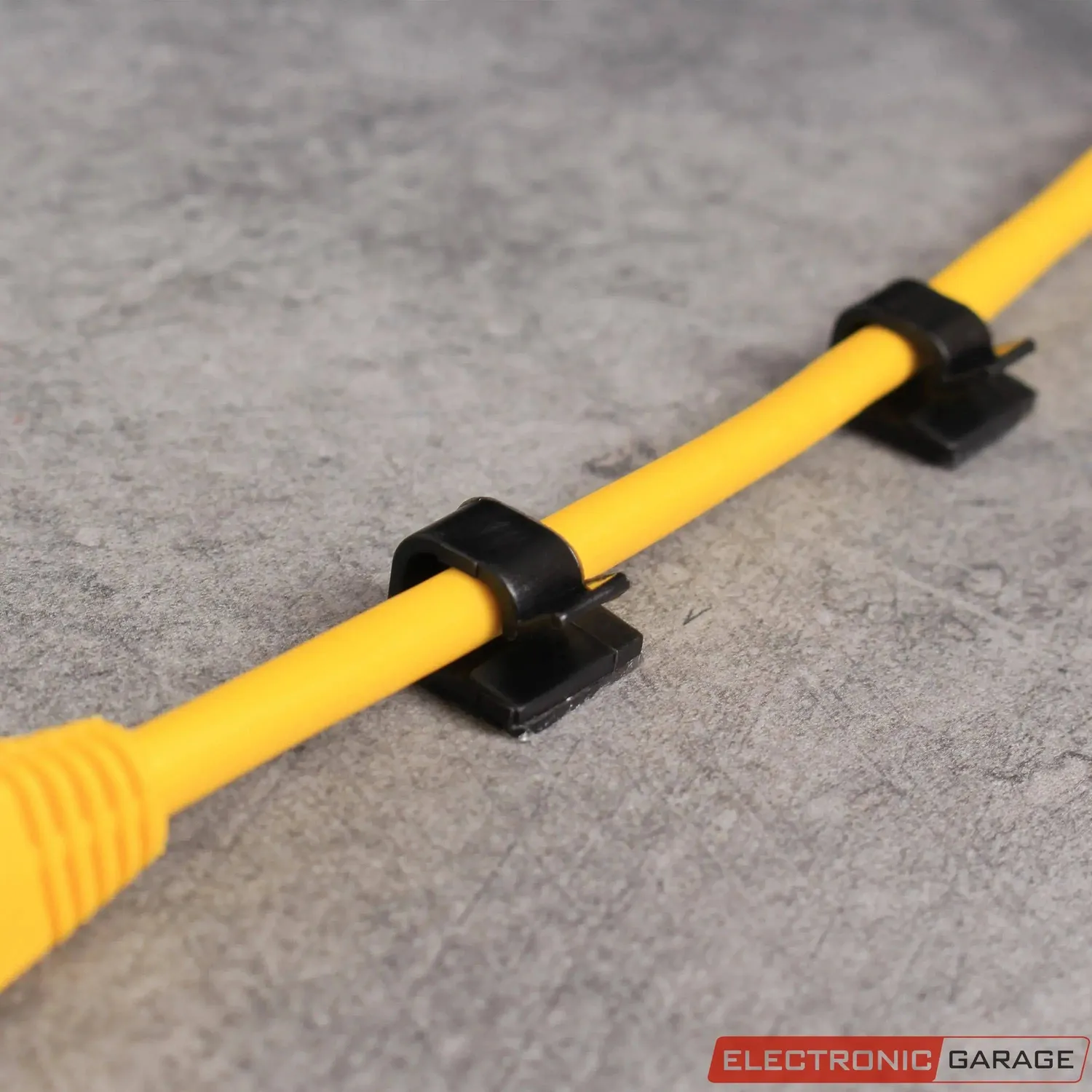 Electronic Garage EG 23CA236 kabelclips selvklæbende sort 50stk