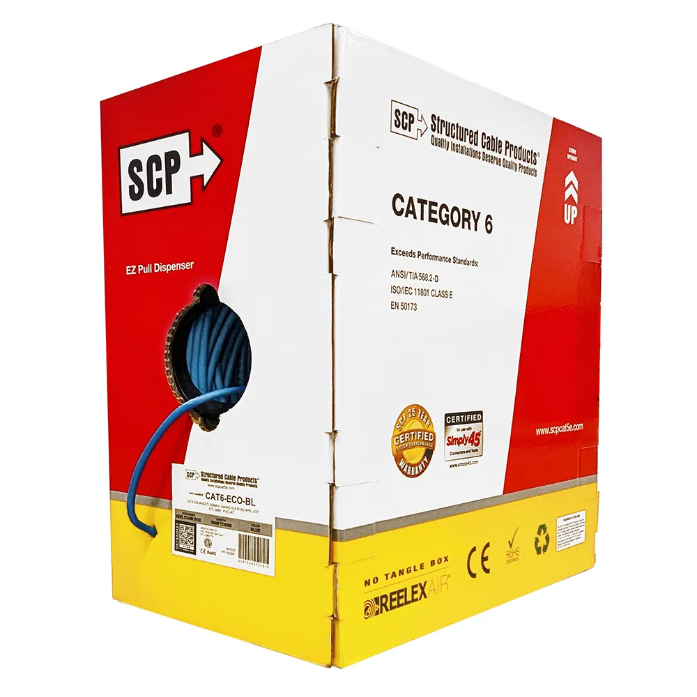 Simply45 CAT6-LS-BK netkabel sort 305m LSZH Cat6