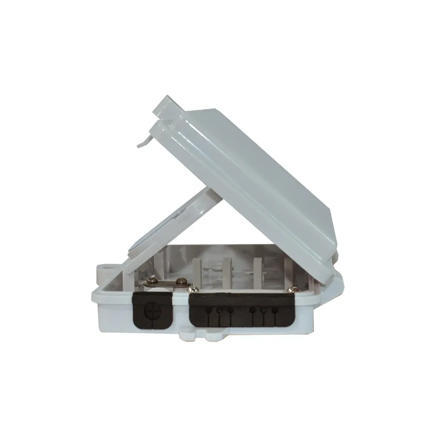 Simply45 F-DWB-OUT6 fiberboks 6-port vægboks hvid udendørs