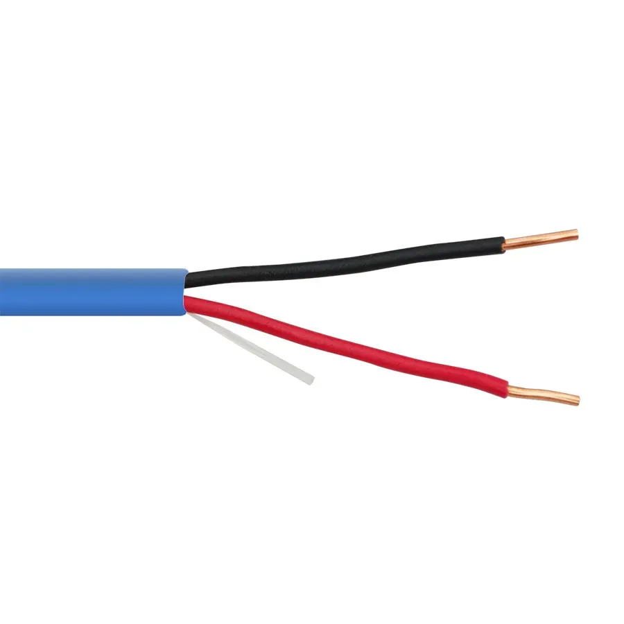 Simply45 14/2FPLR-BL brandkabel blå 2x14AWG 305m
