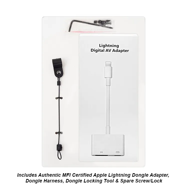Simply45 Lightning til HDMI adapter MFi 1080p