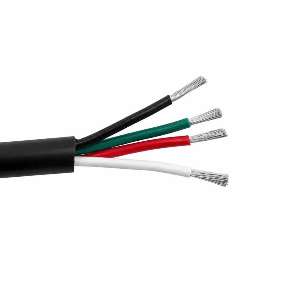 Simply45 højttalerkabel 4x14AWG 152 m sort