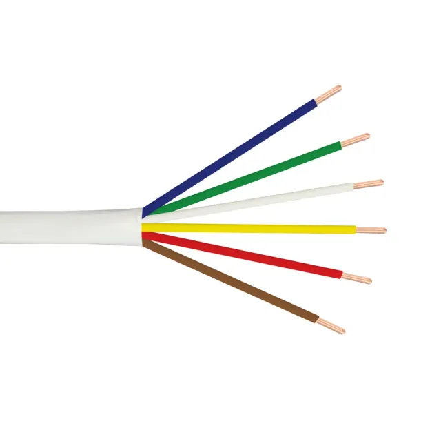 Simply45 18/6T-WT Termostatkabel 76m Hvid 6-leder