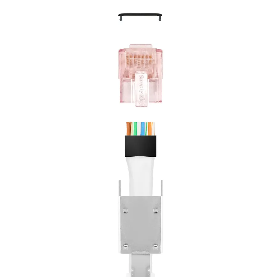 Simply45 ProSeries S45-1750P RJ45-stik skærmet 50 stk