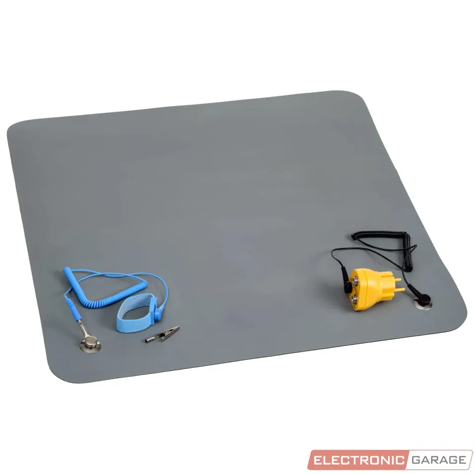 Electronic Garage Basic Plus ESD-måtte 55x55 cm sæt