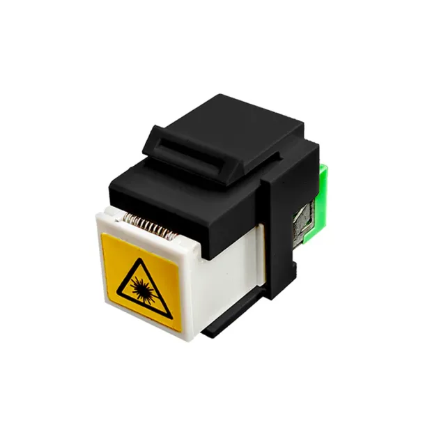 Simply45 F-KJ-SMSCASCA-BK fiber keystone OS2 sort 1-pak
