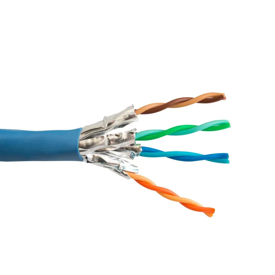 Simply45 Eco CAT6ASH-ECO-LS-BL netkabel 305m blå skærmet