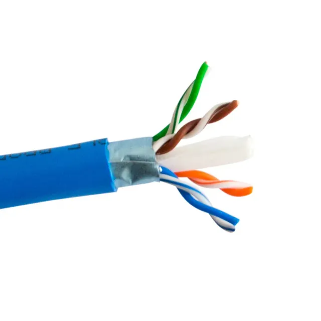 Simply45 CAT6SH-BL installationskabel blå 305m skærmet