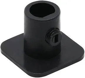 EL-Grossisten 7420377 trækaflastning PVC sort adapter