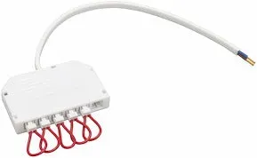 EL-Grossisten 6-vejs grenboks Black Edition downlight