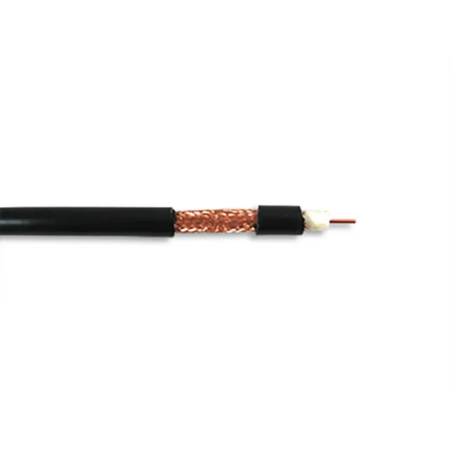 Simply45 RG6/U95-BK koaksialkabel sort 305m