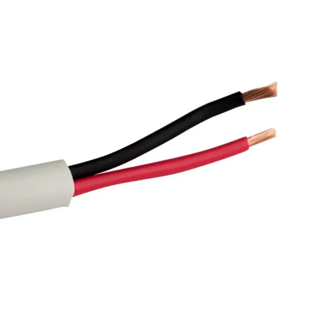 Simply45 SP-2.5/2-LSZH-WT højttalerkabel hvid 305 m