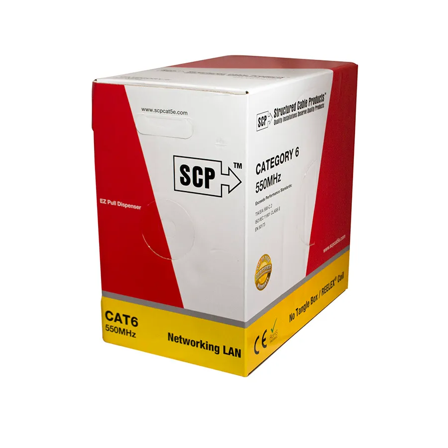 Simply45 CAT6-LSZH-BK-D netværkskabel sort 305 m