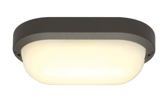 EL-Grossisten Terang 200 loftlampe 11W antracit IP44