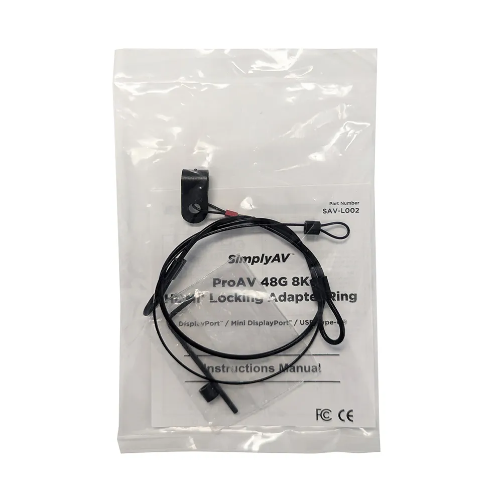 Simply45 ProAV 8K dongle adaptersæt med ring