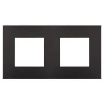 EL-Grossisten Pure 2-modul ramme bakelite
