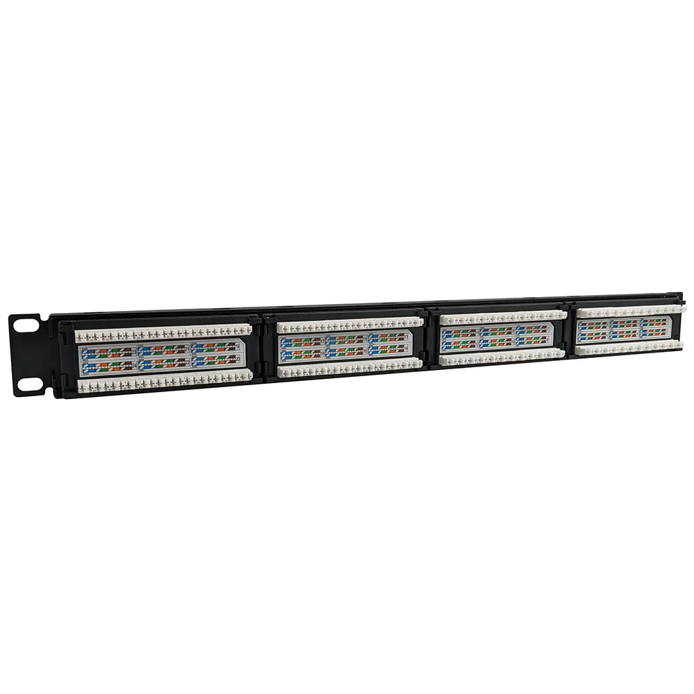 Simply45 24 Port Cat5e UTP Patchpanel 19" 1U PoE