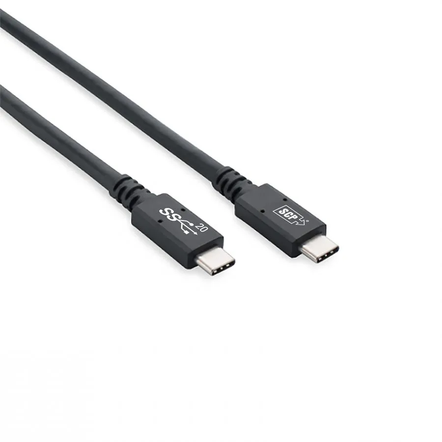 Simply45 USBC32-1M USB-C kabel sort 1m 100W