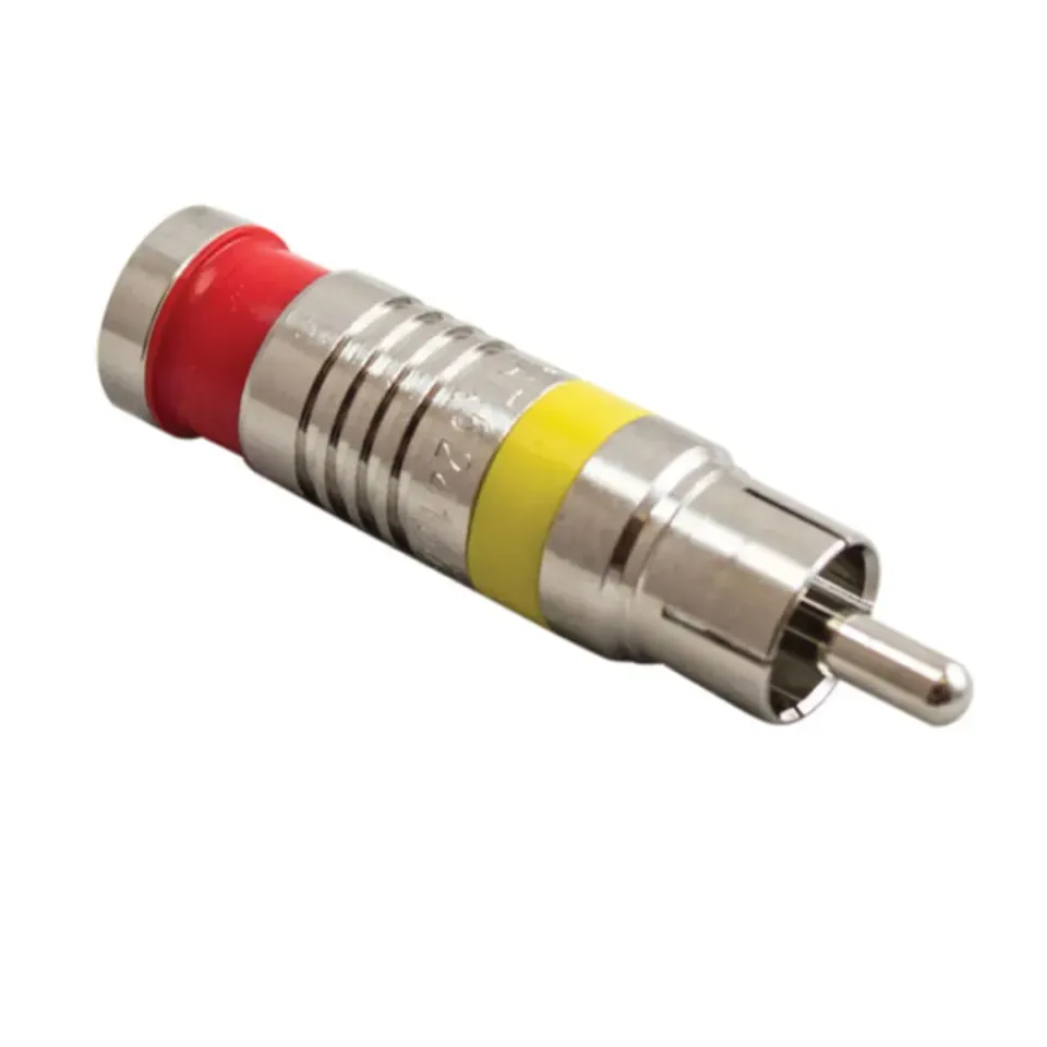 Simply45 920-59-N RCA stik RG59 compression 10 stk nikkel