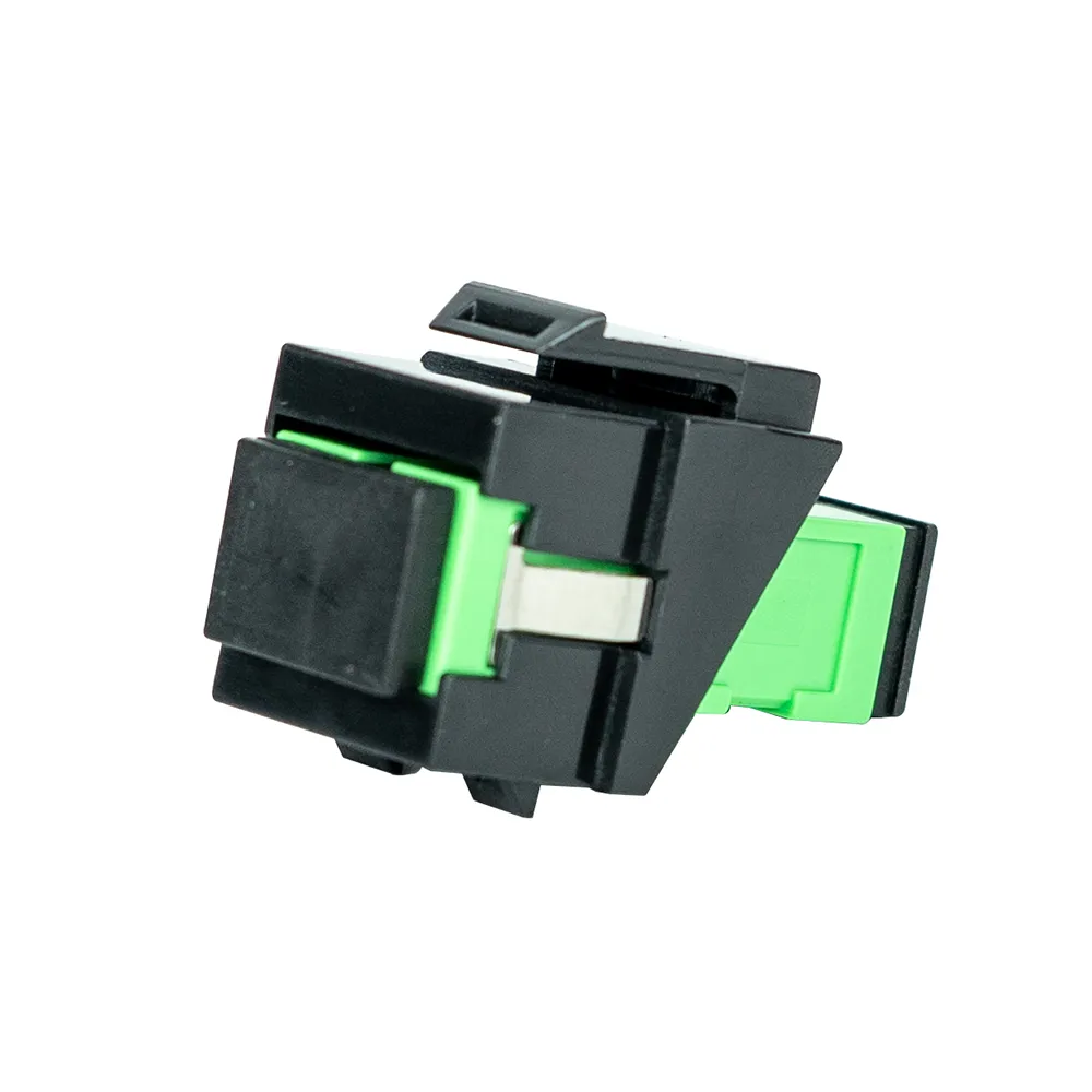 Simply45 SC/APC fiber keystone sort 10-pak singlemode