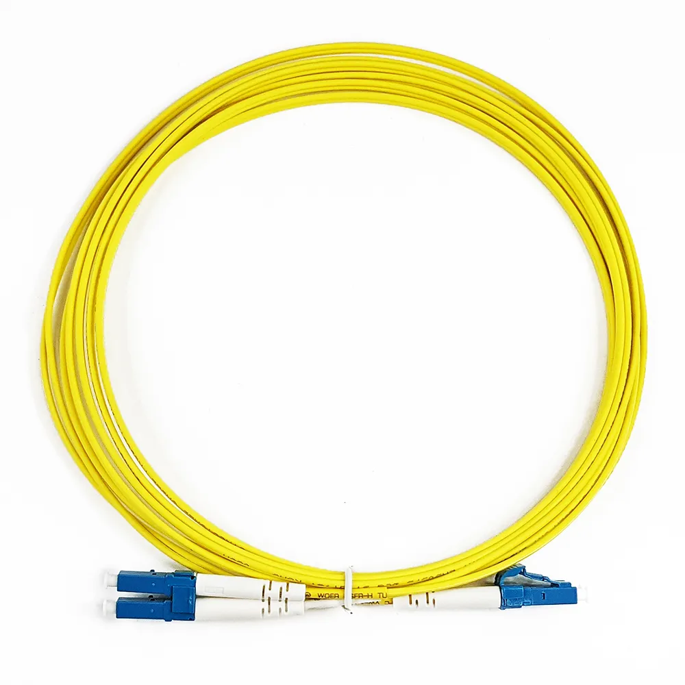Simply45 EFP-OS2LSZH-LCLC-5M fiberkabel gul 5 m