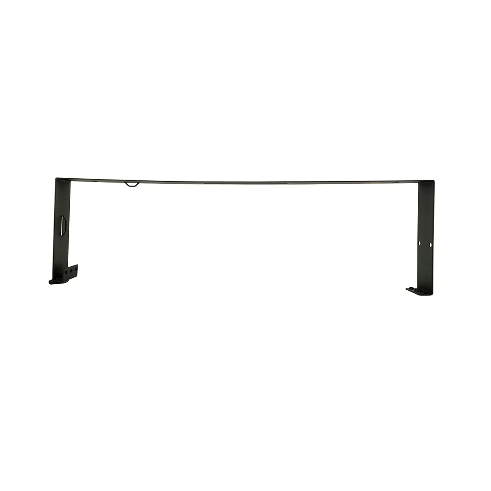 Simply45 1U vægbeslag 19" hængslet rack sort