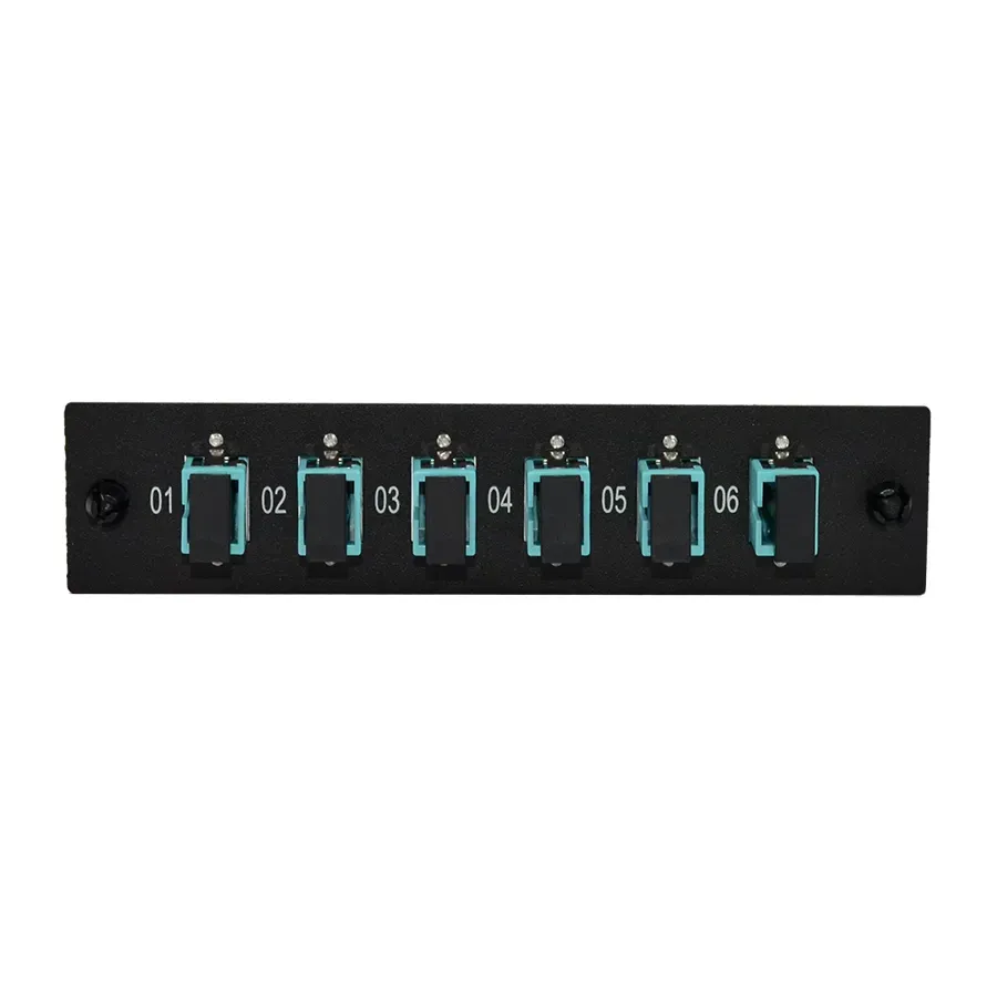 Simply45 F-LGXP-MMSC6SIM adapterplade 6x SC multimode OM3