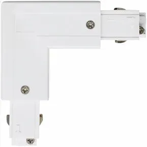 Mellemstykke 90° højre til LED track lights 230V