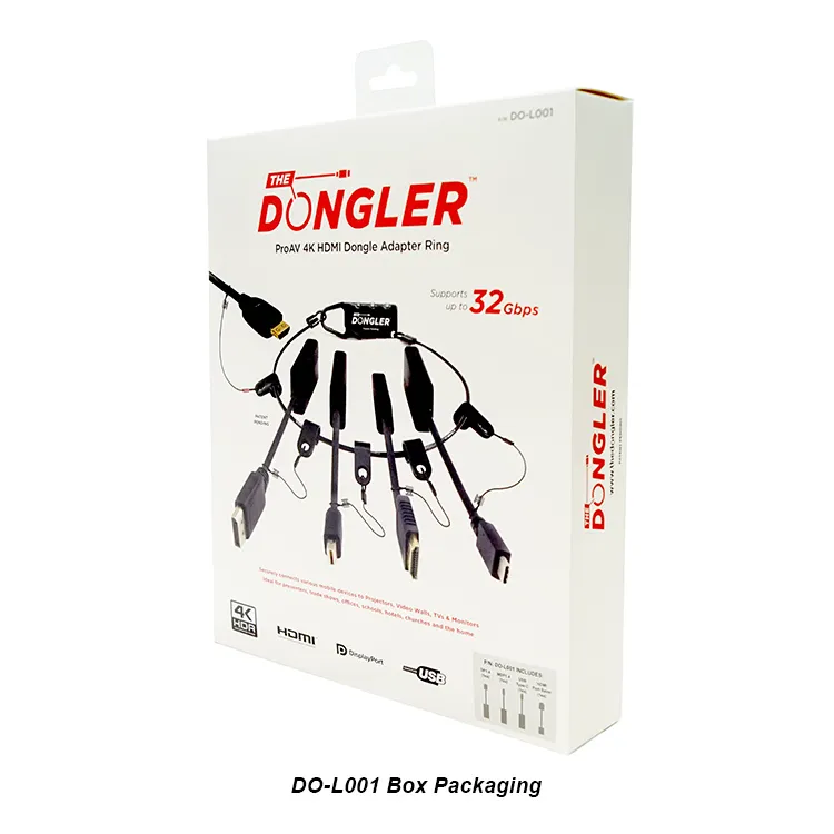 Simply45 The Dongler Loaded adapterring 4K HDMI
