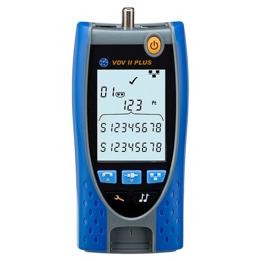 Simply45 VDV II Plus kabeltester RJ45 coax TDR