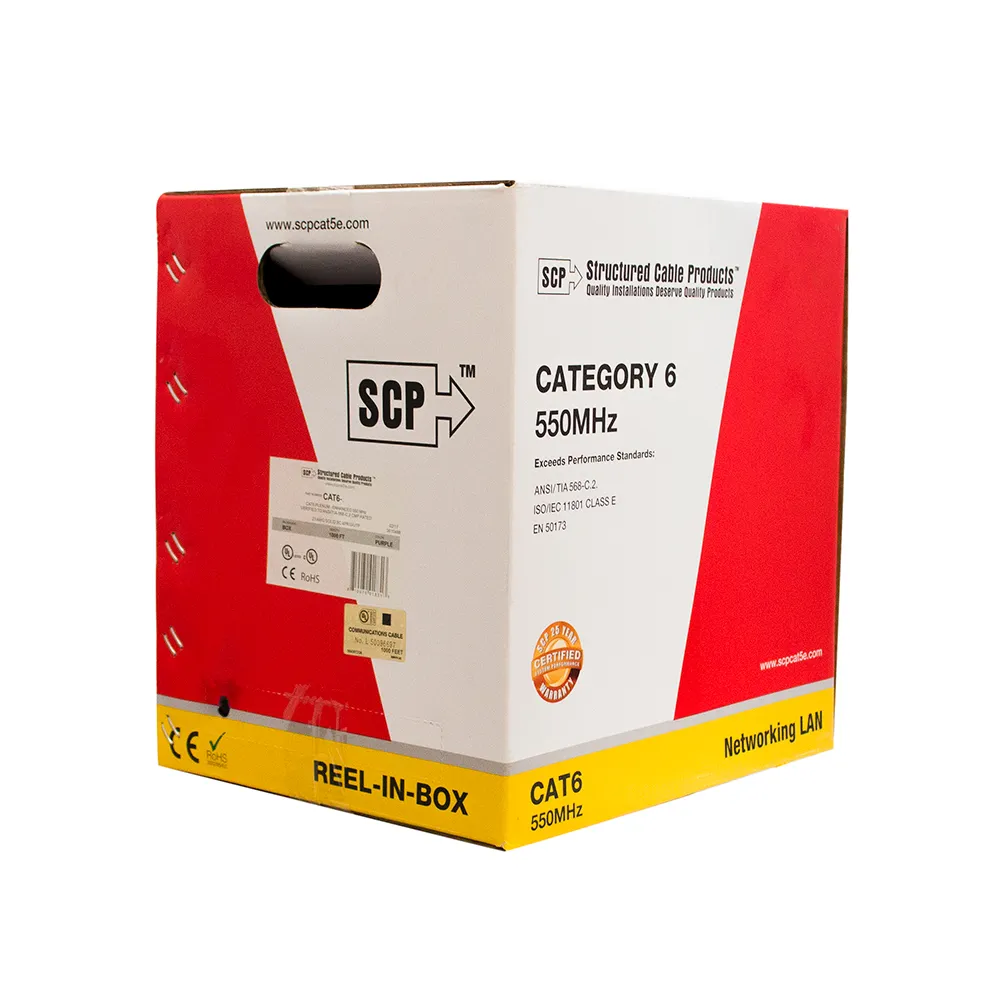 Simply45 CAT6ASH-ECO-LS-BK installationskabel sort 305 m