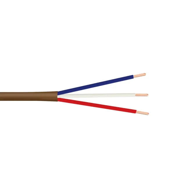 Simply45 20/3T-500 thermostatkabel 20AWG brun 152m