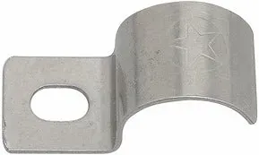 EL-Grossisten JR-bøjler metal 8 mm rustfrit stål