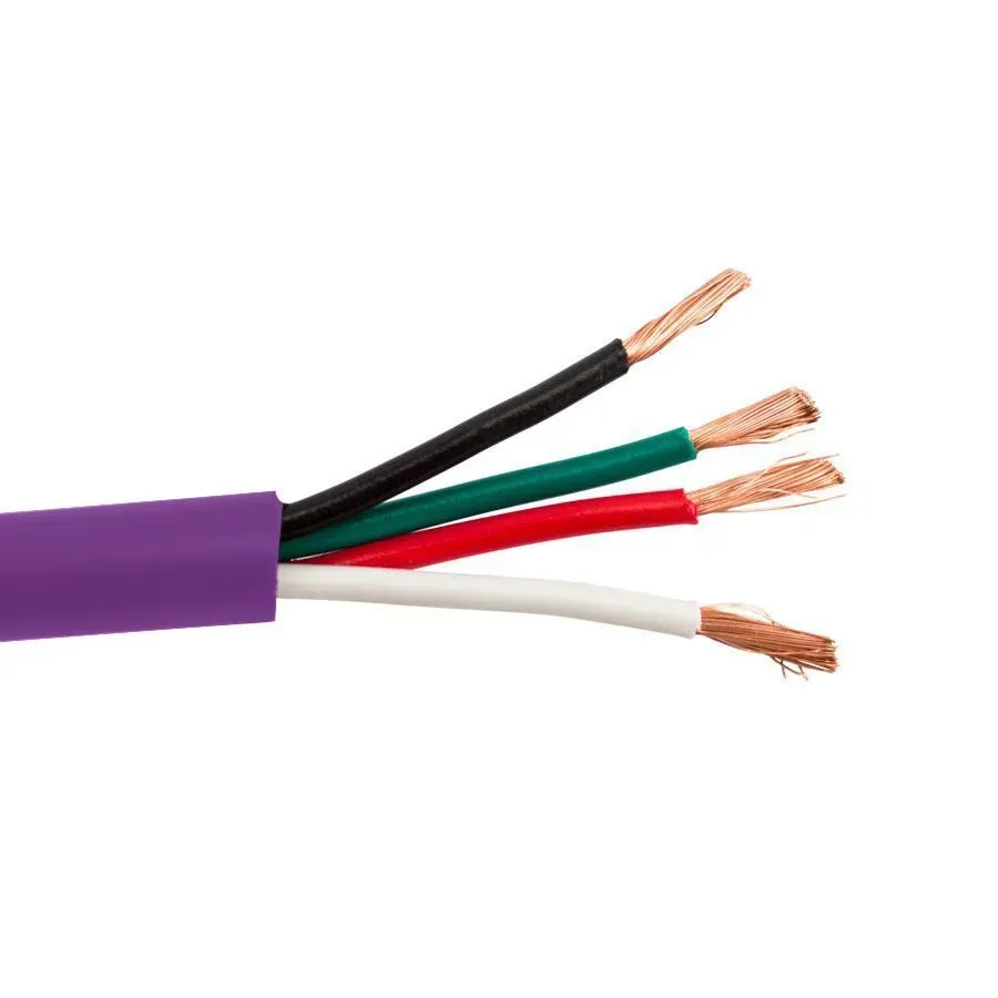 Simply45 16/4OFC-PUR højttalerkabel 4x16AWG 152m lilla