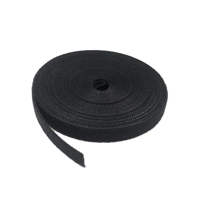 Simply45 burrebånd sort 19mm 7,6m rulle