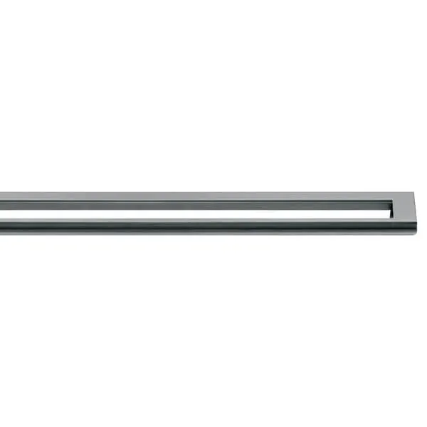 EL-Grossisten HL ramme L700 H15 afløbsramme 700mm børstet
