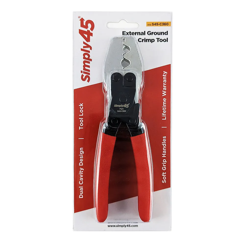 Simply45 S45-C360 crimptang til skærmede RJ45-stik
