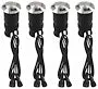 Tellus LED-kit IP67 4 armaturer indbygningsspot