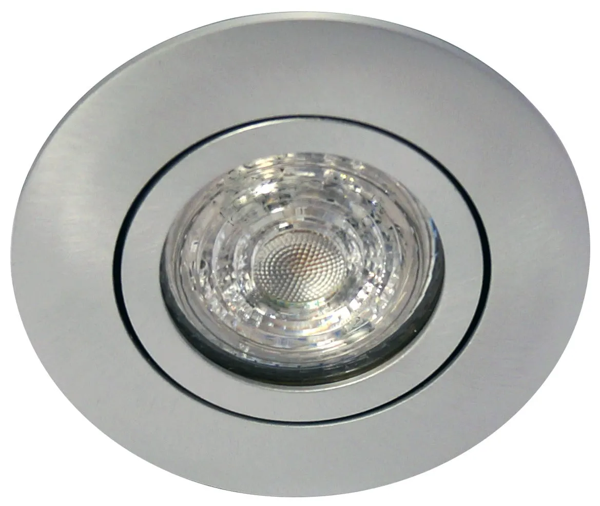 Daxtor EXO 66 G2 indbygningsspot GU10 S-alu brandsikker