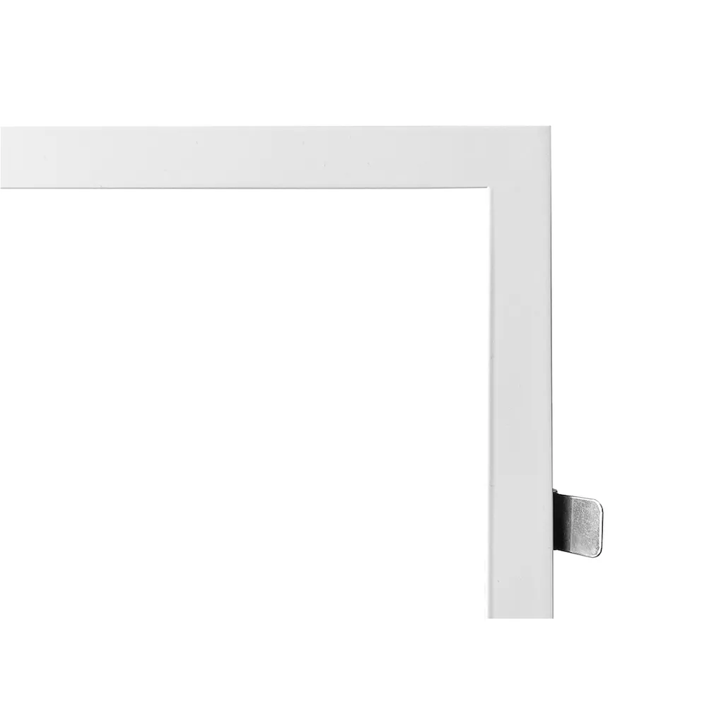 EL-Grossisten 60x60 indbygningsramme Troldtekt hvid LED